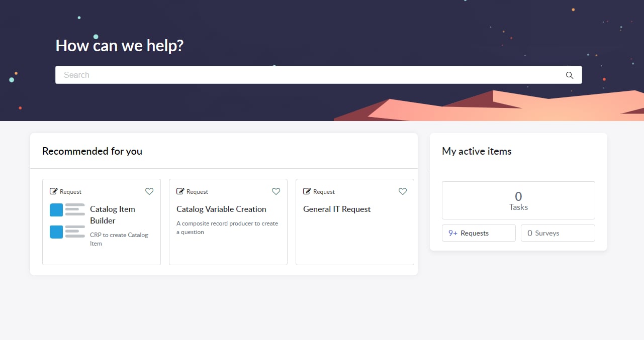 Unable to view catalog items in Employee center ServiceNow Community